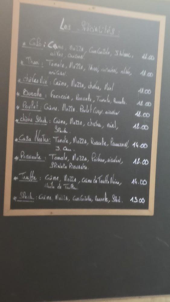 Casa Nostra - Menu Image 2